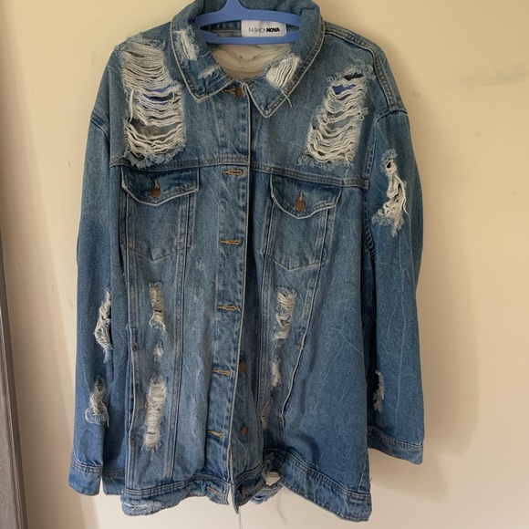 krissy oversized denim jacket